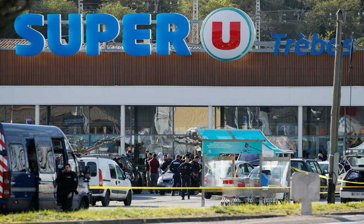 France terrorist attack Trebes