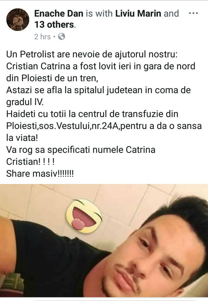 salvare Catrina Cristian