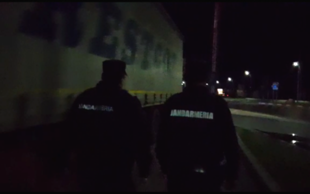 Sofer TIR prins de jandarmi in Prahova