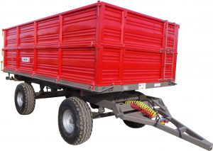 remorca cu axa dubla de la Magazia lui Costica