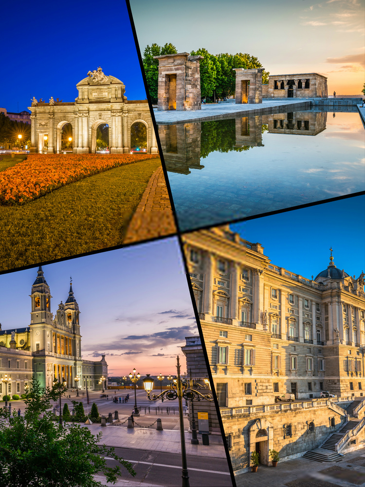 sejur spania poze madrid colaj foto