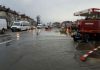 Inundatii in Prahova, pe raza a doua localitati. Pompierii au intervenit cu motopompe (FOTO)