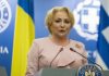 Premierul Viorica Dăncilă a reiterat luni, în cadrul unei conferinţe de presă, că nu îşi va da demisia din funcţie