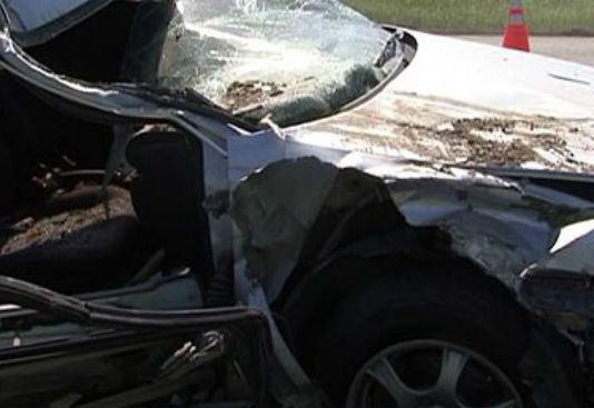 Accident cu descarcerare pe DN1, centura Ploiesti Vest. Doi cetateni germani implicati