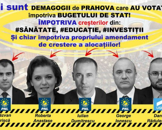 Atac dur al PSD Prahova la adresa parlamentarilor PNL si USR