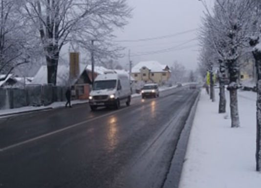 La munte a nins usor, fara probleme pentru trafic