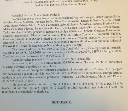 Soluţia PSD-ALDE pentru ca ploieştenii să aibă apă caldă şi după 1 mai 2019! FOTO
