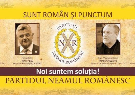 “Kosovizarea Transilvaniei”/COMUNICAT DE PRESA PARTIDUL NEAMUL ROMANESC