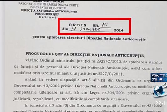 Ordinul de execuție semnat de Kovesi. Fosta şefă a DNA și-a făcut secție de anchetă pe șest