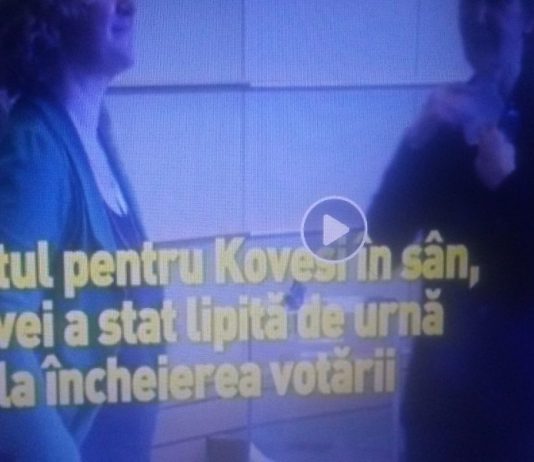 “Cu votul pentru Kovesi in san, Macovei a stat lipita de urna pana la inchiderea votarii…”