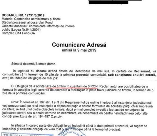 Tribunalul Bucuresti a facut una de noaptea mintii