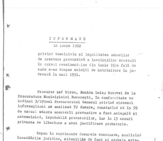 Dupa doi ani de zile ICCJ confirma dezvaluirile ziarului Incisiv de Prahova/Nulitatea rechizitoriului “Mineriada”