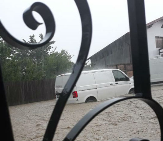 Inundatii in tot judetul, dupa codul portocaliu de precipitatii