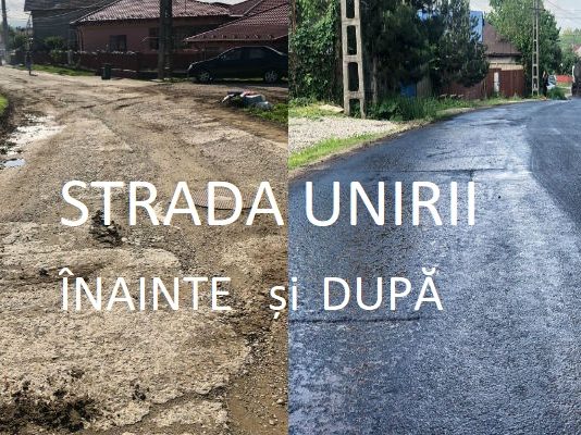 In luna mai, Primaria Baicoi a asfaltat sase strazi