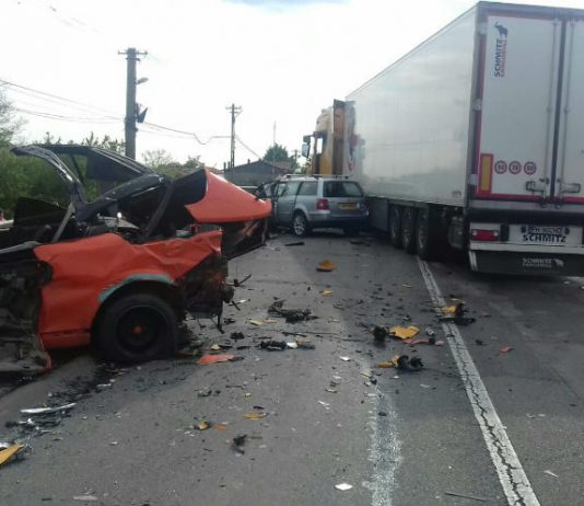 Un sofer a provocat un accident grav pe DN1 B