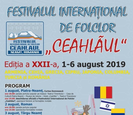 Festivalul „Ceahlăul” ajunge și la Târgu Neamț