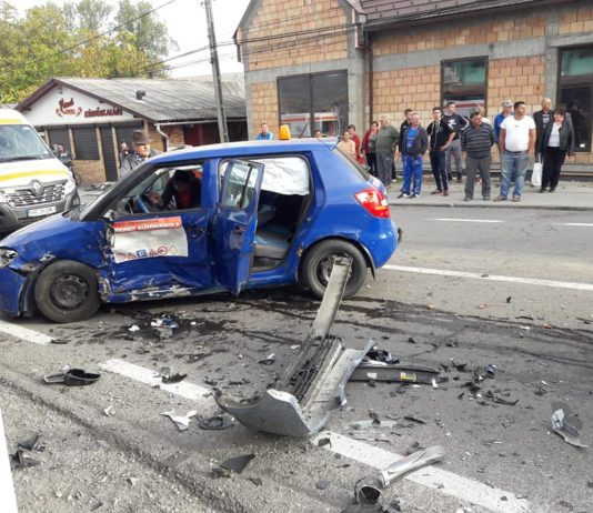 Accident rutier cu patru victime