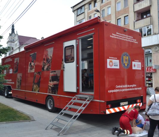 Caravana SMURD “Fii pregătit!” ajunge săptămâna viitoare în Harghita