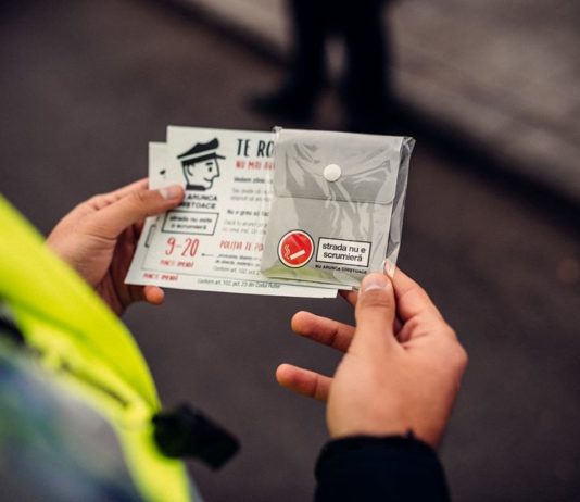 Atenţie: puncte amendă pentru aruncarea chiștoacelor pe jos!