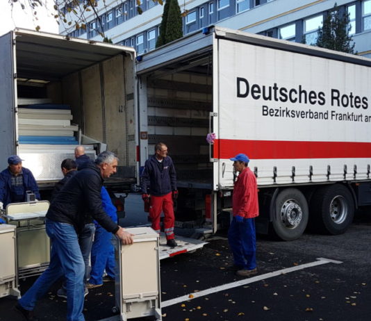 Echipament medical și sanitar din Germania, donat Spitalului Județean de Urgență Miercurea Ciuc