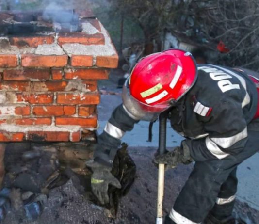 Coş de fum defect sau necurăţat de funingine – una dintre cele mai întâlnite cauze ale izbucnirii incendiilor la locuinţe
