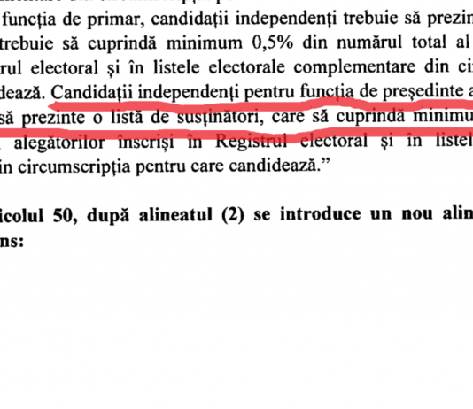 LEGISLATIA ELECTORALA, FACUTA VARZA