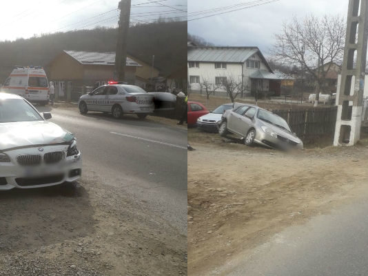 Accident rutier intr-o comuna din Prahova (FOTO)