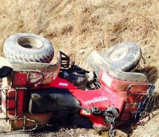 Conducător de ATV autoaccidentat mortal pe D.J. 136/B, pe raza comunei Atid