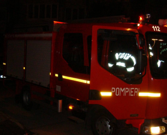 Incendiu coș de fum al unei case din Poiana Teiului