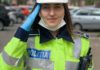 Ea este Alexandra, polițista care a avut acea reacție admirabilă față de medicul pe care l-a oprit în trafic. Ministerul Afacerilor Interne, Romania: Domnule doctor, Alexandra vă salută, de data aceasta cu zâmbet!