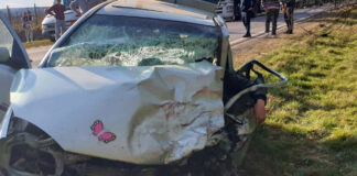 Accident frontal devastator pe DN72 A. Doua persoane au decedat