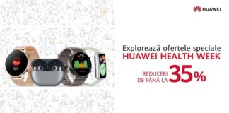Huawei anunță Huawei Health Week: oferte speciale și discount-uri de până la 35% la dispozitivele purtabile, pentru un stil de viață mai sănătos