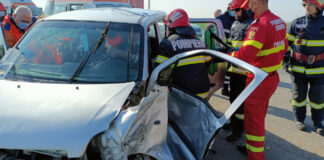 Accident grav pe DN1, zona Paulesti. Doua victime au fost descarcerate