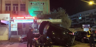Accident incredibil la iesire din Ploiesti spre Targoviste (FOTO)