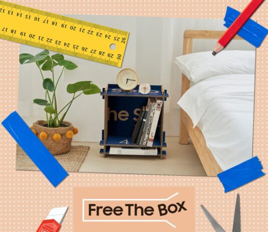 Decorează, protejează mediul și câștigă un televizor Neo QLED cu Samsung Free The Box