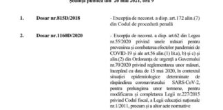 Bucuria asa ziselor relaxari nu este decat o eliminare a unor abuzuri instituite infralegal!/Vom vedea in scurt timp, concret in 20.05.2021, ce decizie va da CCR in privinta Legii nr.55/2020 – Ziarul Incisiv de Prahova