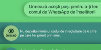 Conturi de WhatsApp deturnate de atacatori prin metode de social engineering