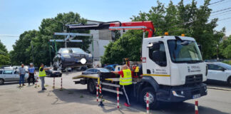 SGU Ploiesti a inceput sa ridice masinile scoase la vanzare si parcate neregulamentar
