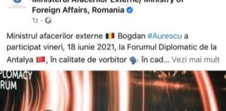 Aurescu „Trabucescu” își bate iar joc de IOHANNIS și se duce la Forumul Diplomatic din Antalya cu bunul sau prieten, Victor Ponta! – Ziarul Incisiv de Prahova