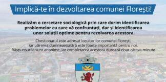 Pentru prima data, locuitorii comunei Floresti sunt implicati direct in actul administrativ