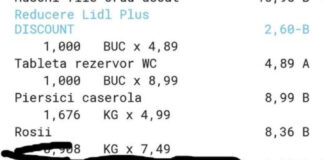 Greu cu INMULTIREA la magazinul Lidl din Ploiesti