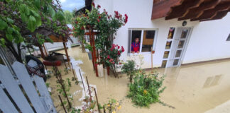 Imaginile dezastrului din Prahova, dupa codul portocaliu de precipitatii (FOTO)
