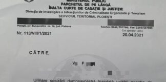 GRAV/Au innebunit B.C.C.O si D.I.I.C.O.T Prahova continuand „metehnele” procurorului Negulescu Mircea si/sau sunt pe „mana” cu un infractor pitit in haine de avocat ce tocmai a fost numit Presedinte al Comisiei de Arbitraj si Integritate al unui partid neparlamentar, de centru – dreapta, din Prahova/Inregistrari audio si DOCUMENTE/ Asteptam reactiile oficiale ale organelor de cercetare penala (I) – Ziarul Incisiv de Prahova