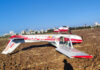 Un avion privat, de mici dimensiuni, implicat intr-o aterizare fortata (FOTO)