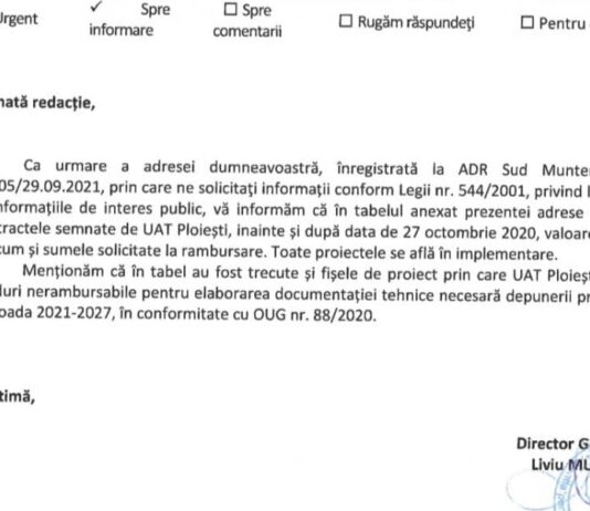 Aproape un an de zile la Primăria Ploiesti/Administratia unui primar liberal in urbea lui „Caragiale”/Adrian Dobre versus administratia la „firul ierbii” a primarului Andrei Volosevici – Ziarul Incisiv de Prahova