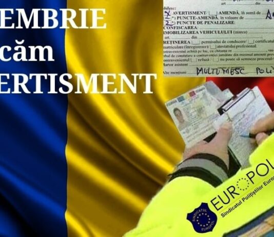 A început prima formă a protestului anunțat, respectiv aplicarea AVERTISMENTELOR