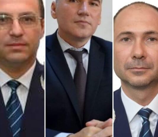 Comisarul șef Ginel Preda, Comisarul șef Cristian Manea, șeful Poliției municipiului Ploiești si Comisarul șef Florin ARISTAN – Ziarul Incisiv de Prahova