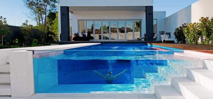 plexiglas piscina