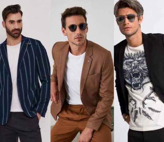Sacouri în carouri și sacouri slim fit pentru bărbații moderni