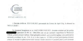 Nori negri se aduna la financiarul si juridicul de la MAI, IGPR si IGPF. Curtea de Conturi vrea ca prejudiciile aduse veteranilor, prin neplata drepturilor de diurna in valuta, sa fie recuperate de la functionarii vinovati!